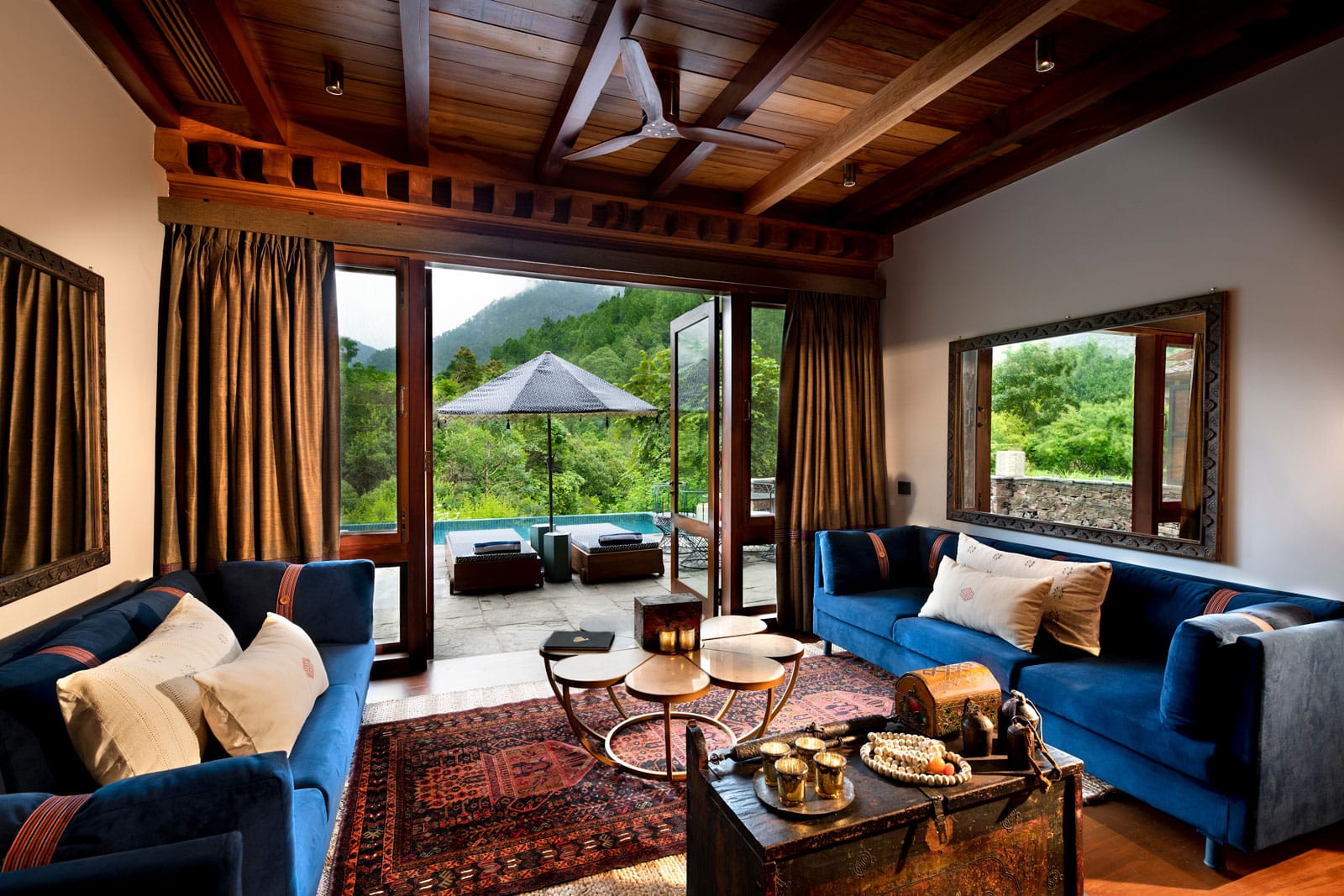 Bhutan-Punakha-River-Lodge-Family-Suite-Shared-Lounge_2